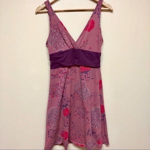 Patagonia pink and purple tank dress